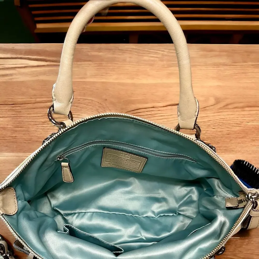 Y2K Coach 17078 Madison Sophia OP Art Satchel Bag 3 Piece Set